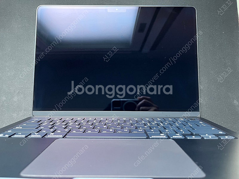 맥북에어 M4 13인치 16/256 미드나이트 110만...--2