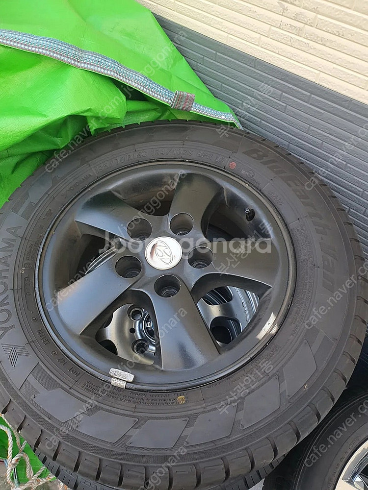 구형스타렉스휠 한 조 포터전륜--1