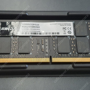 노트북 램 DDR4 16GB 3200 팝니다