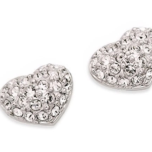 스와로브스키(SWAROVSKI) 하트 귀걸이