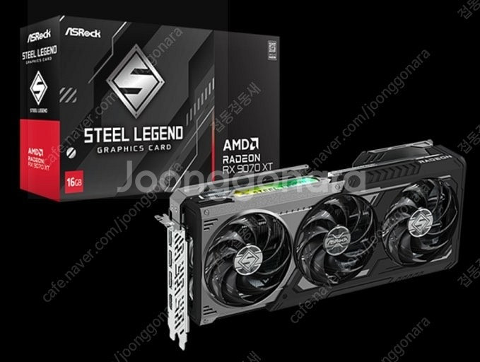 ASRock RX 9070 XT 스틸레전드 다크 새상품 팝니다--0