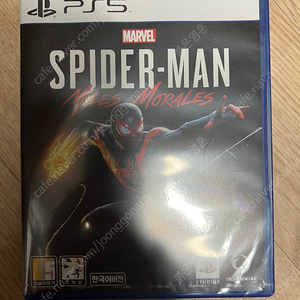 PS5 스파이더맨 마일즈 모랄레스 미개봉 팝니다.