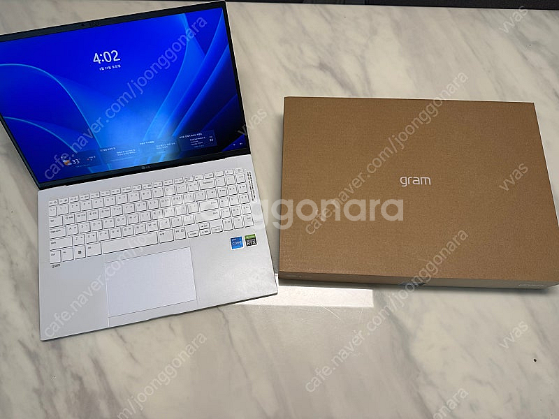 LG Gram 16인치 RTX그래픽 탑재--1