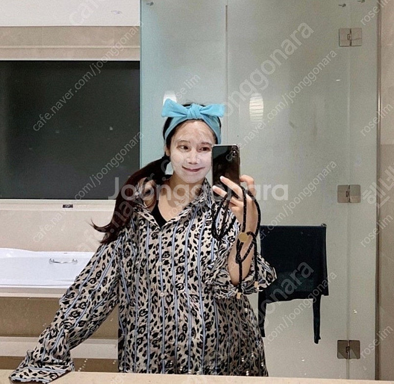 새상품/ 올라이츠 러블리 호피 파자마 긴바지 11am ...--2