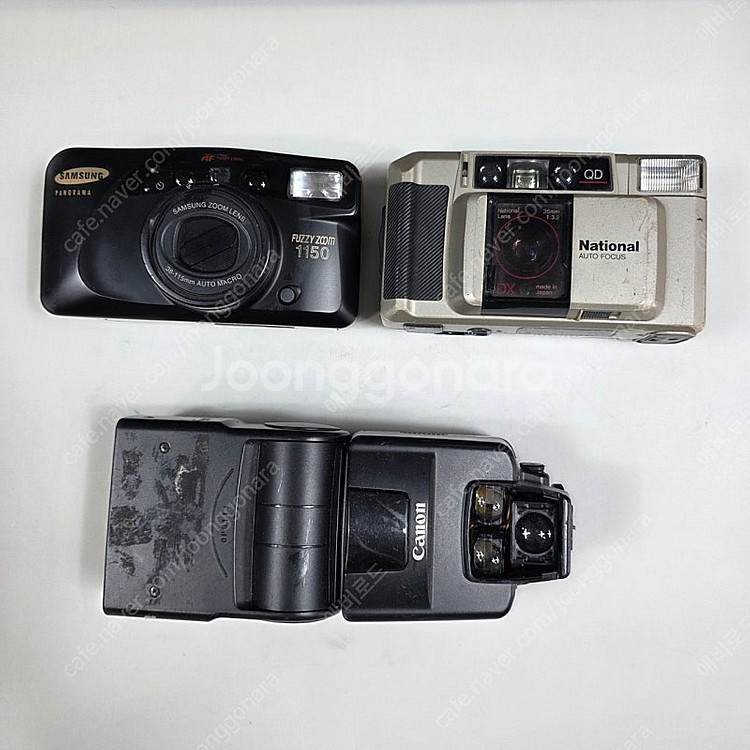 고장난 카메라,부품용 카메라--2