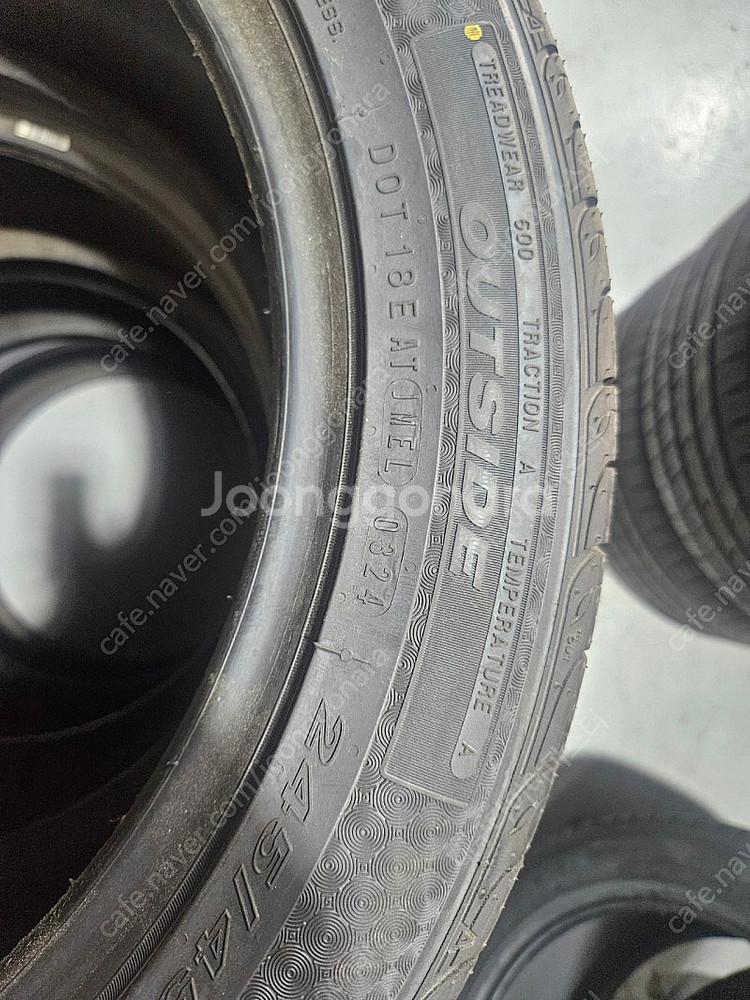 245 45 17 신품타이어 한대분--3