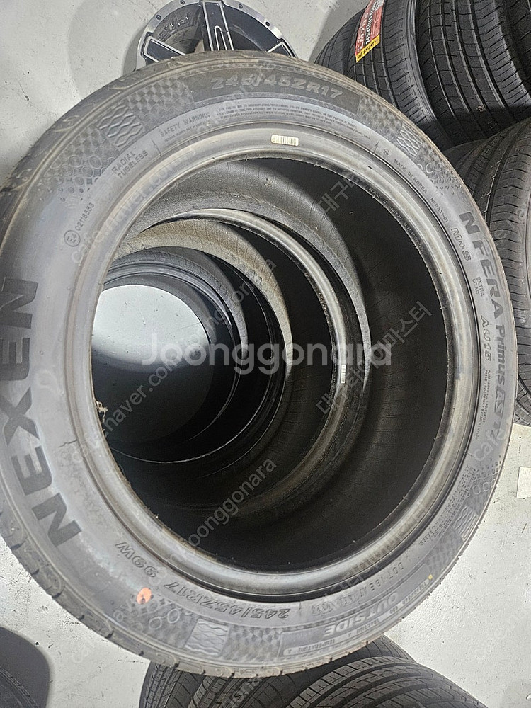 245 45 17 신품타이어 한대분--6