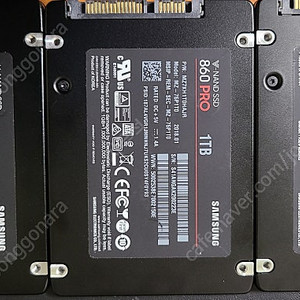 삼성 860 PRO 1TB 3개 (3D NAND MLC, SATA)