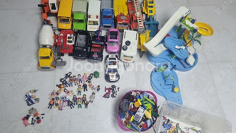 플레이모빌 자동차 트럭 피규어--0