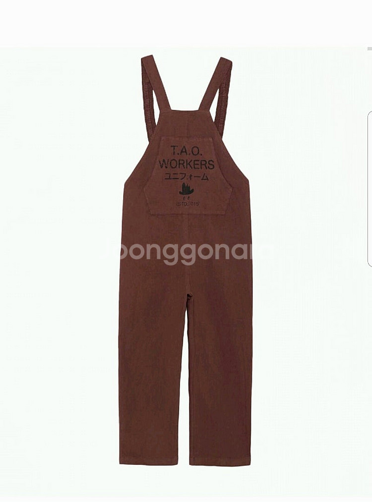 타오 워커스 멜빵바지 6y 중고--0