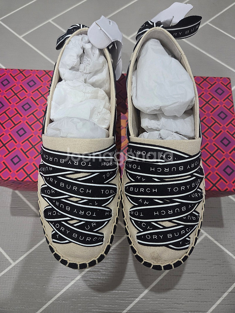 토리버치(Tory Burch) 에스파드류 리본플랫 5....--1