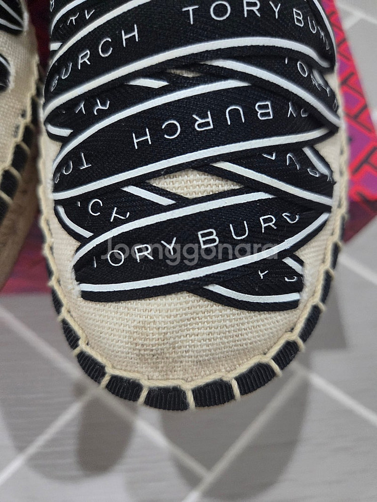 토리버치(Tory Burch) 에스파드류 리본플랫 5....--2