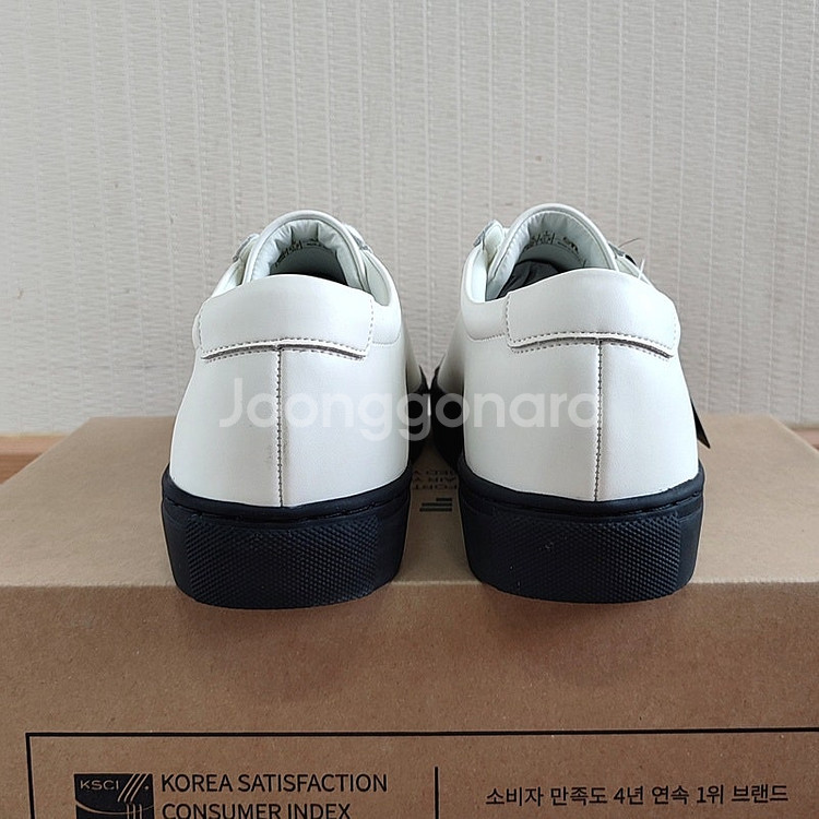 브랜드 소가죽스니커즈260 새상품 식스핏 남성운동화--4