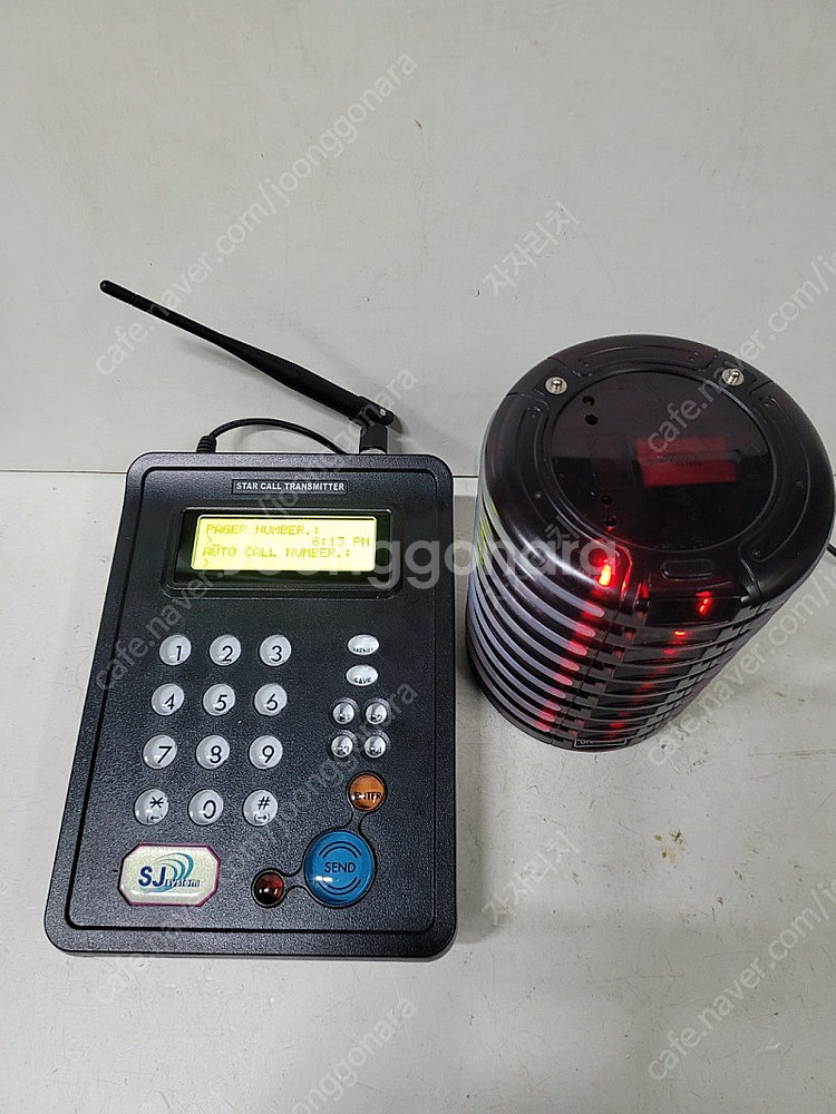 스타콜 카페진동벨 세트 sc-600r 팔아요--3