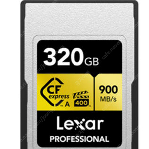 (미개봉 새제품)LEXAR 렉사 CFexpress a type 320GB