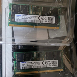 삼성 노트북용 ddr5 16gb *2 램 판매