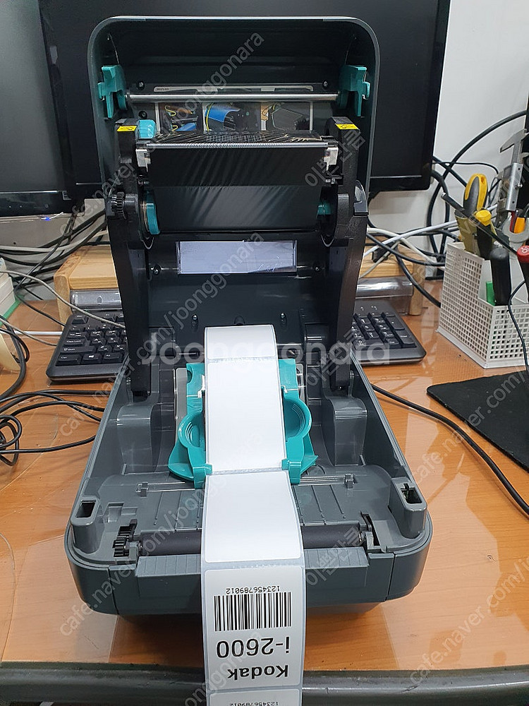 Zebra 라벨프린터 GK420t (감열식, 전사식) ...--4