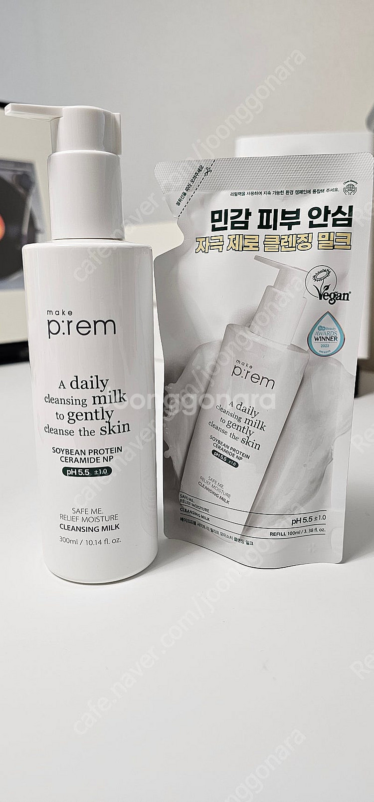 메이크프렘 클렌징밀크 300ml+100ml--0