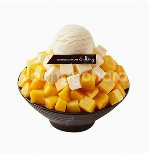 애플망고치즈설빙 기프티콘 팝니다--0