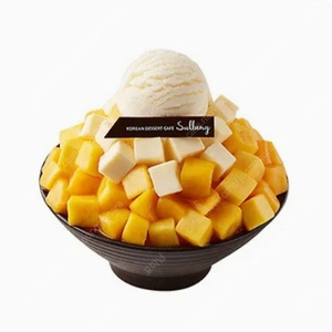 애플망고치즈설빙 기프티콘 팝니다