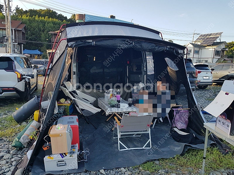 위드몽 도킹텐트 차박텐트 (특대형) 팝니다.--3