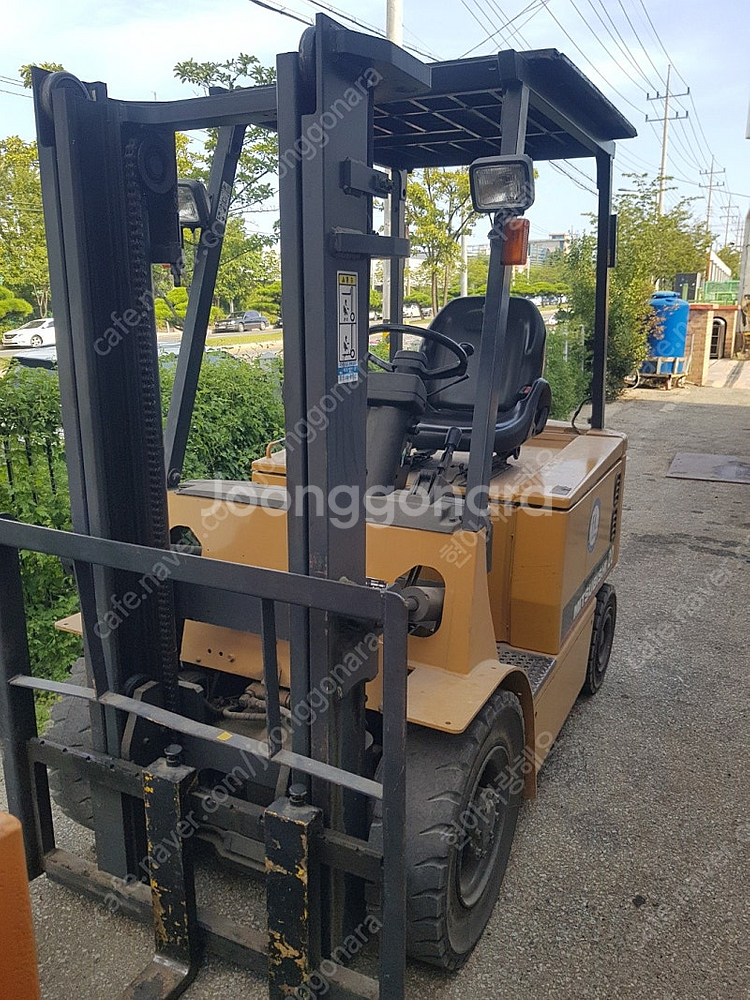 (2톤) 전동지게차 미쯔비시 작동상태 아주좋은 전동지게차 팝니다 최저가 630만--4