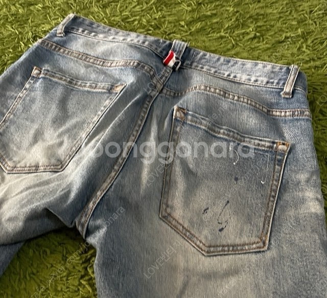 톰브라운 청바지 데님청바지 데님 팬츠 33인치--4