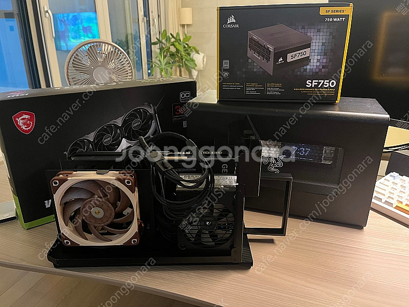 레이저 코어 egpu + 벤투스 4070ti--0