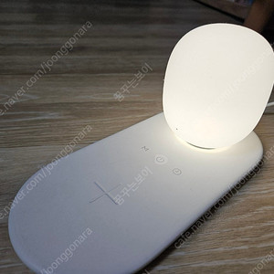 아임커머스 무선충전기 아이폰충전 수면무드등