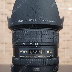 니콘/정품 af-s 24-85 ED VR