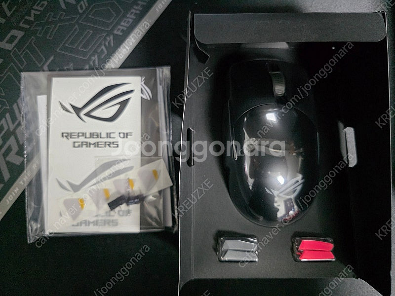 ASUS ROG KERIS 유무선 마우스 판매합니다.--1