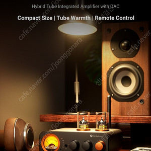 Fosi Audio MC331 2.0 채널 Bluetooth 스테레오 통합 튜브 앰프, 패시브 스피커용 미니 올인원 DAC 오디오 파워 앰프.
