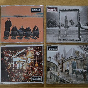 CD 음반 oasis 오아시스 싱글 4장