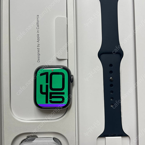 애플워치9스테인리스 41mm SSS급
