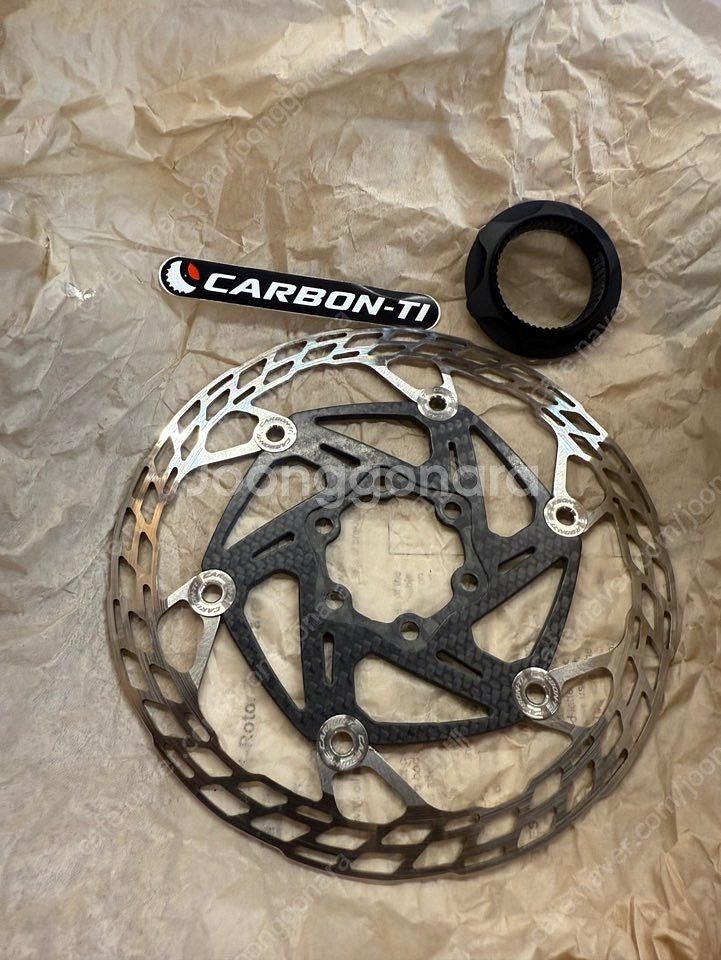 새상품 카본티 CARBON TI 디스크 로터 160 1...--0