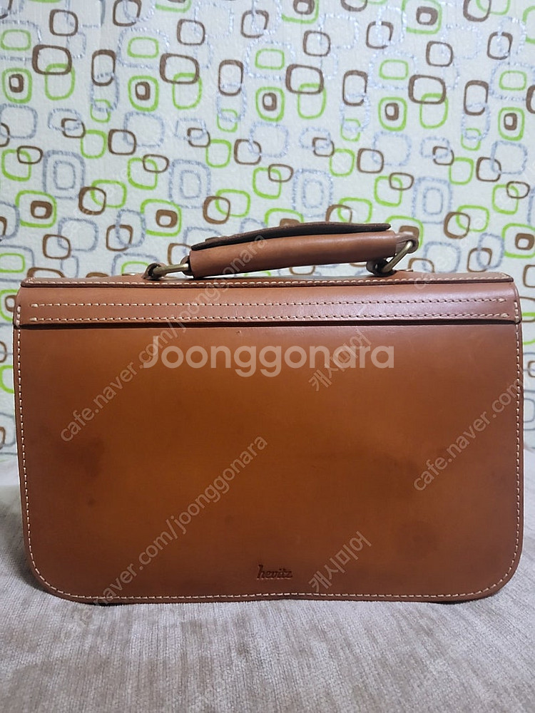 헤비츠 빅포켓사첼백 S 레디쉬브라운--1