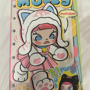 팝마트 몰리 피카부 1/8 화이트캣