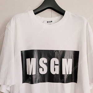 MSGM 박스로고티
