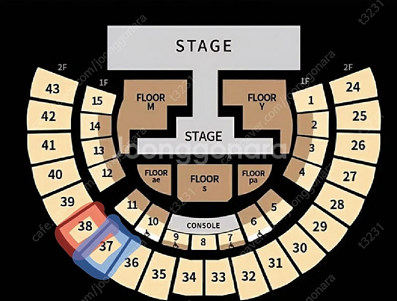 에스파 콘서트 8/31 막콘 37구역 38구역 원가 이...--0