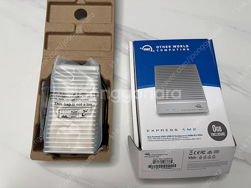 OWC Express 1M2 NVMe M.2 서린 정품--3