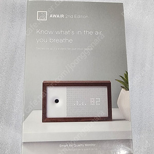 Awair 2nd Edition 공기질 측정기 판매 (미개봉)
