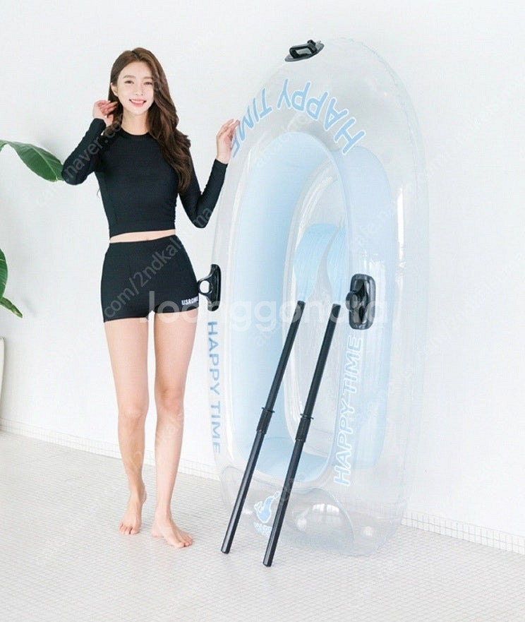 해피타임(베베누보) 투명보트 판매합니다.--2