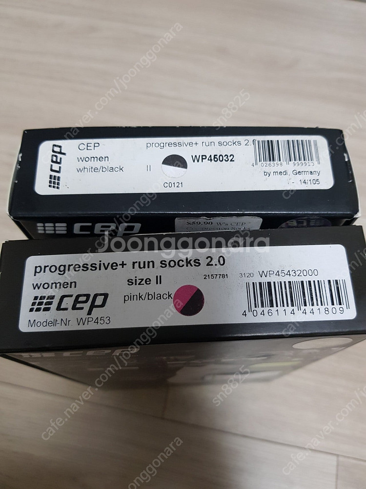 CEP 러닝 양말 210~235mm 니삭스--2
