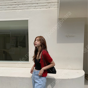 프로스트제이 리즈 빈티지 가디건 레드