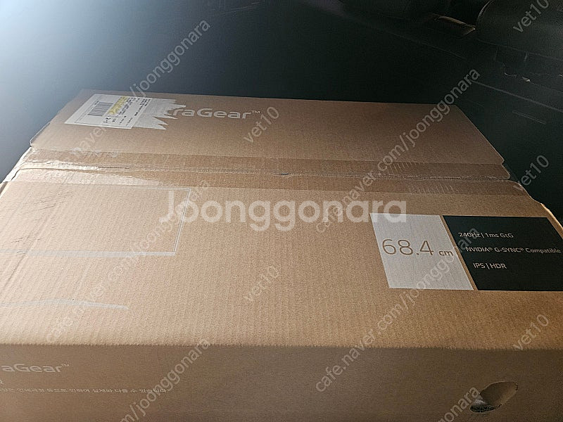 LG 울트라기어 게이밍모니터 27GR83Q 미개봉--1