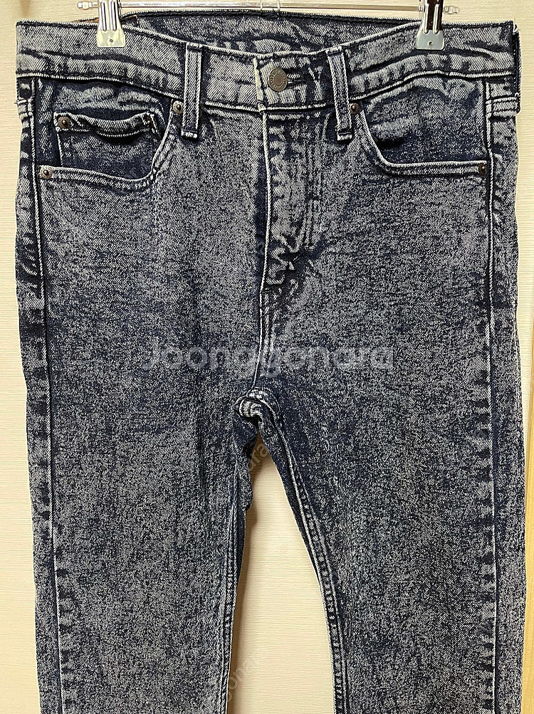 리바이스 510 청바지 31x32 사이즈 워싱진 스키니핏 levis jeans skinny--1