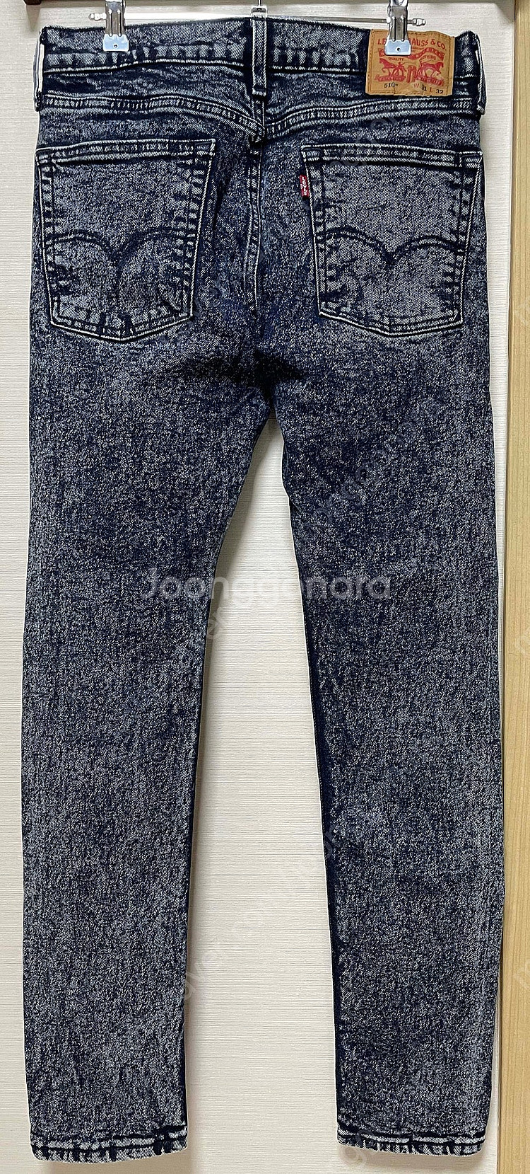 리바이스 510 청바지 31x32 사이즈 워싱진 스키니핏 levis jeans skinny--3