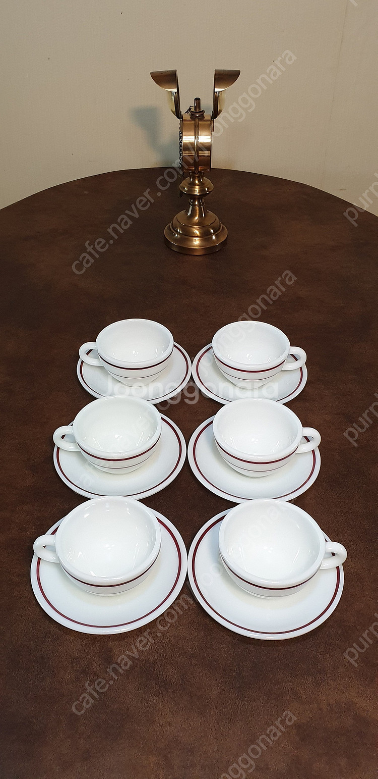 빈티지 파이렉스 찻잔세트종류 분양--5