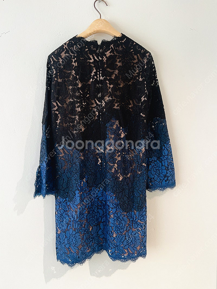 질스튜어트 레이스 배색 원피스--2