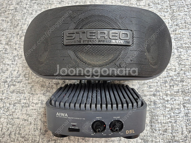 AIWA 액티브 스피커 ET-700 정상작동품 판매합니...--0